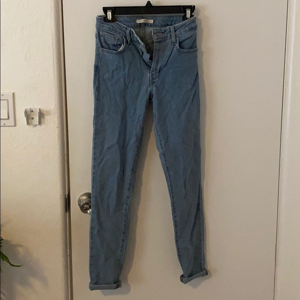 Levi’s high rise skinny jeans